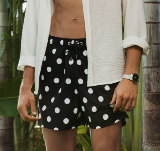 Big Sur Black Swim Shorts