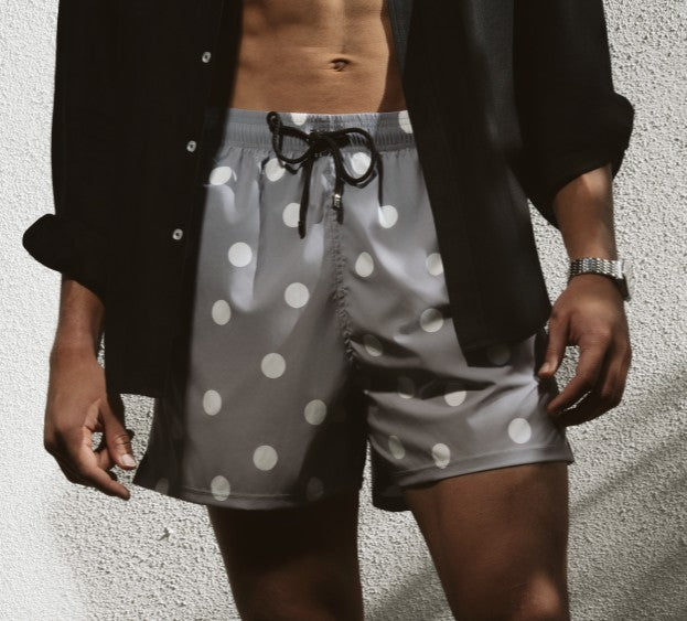 Big Sur Gray Swim Shorts