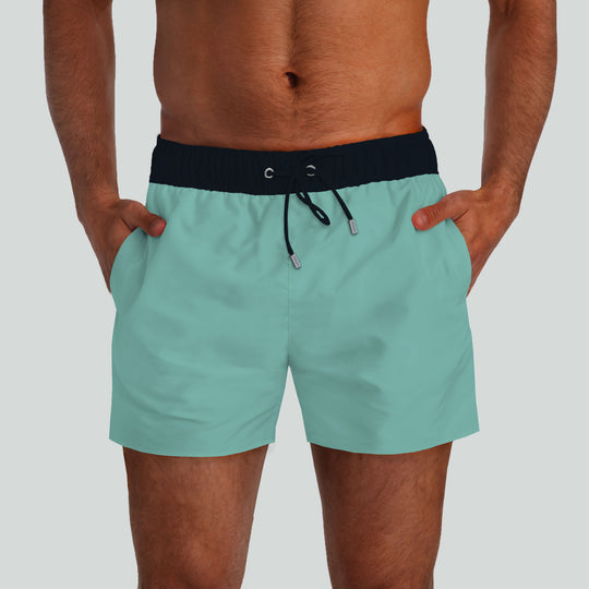 South Beach Seafoam Swim Shorts