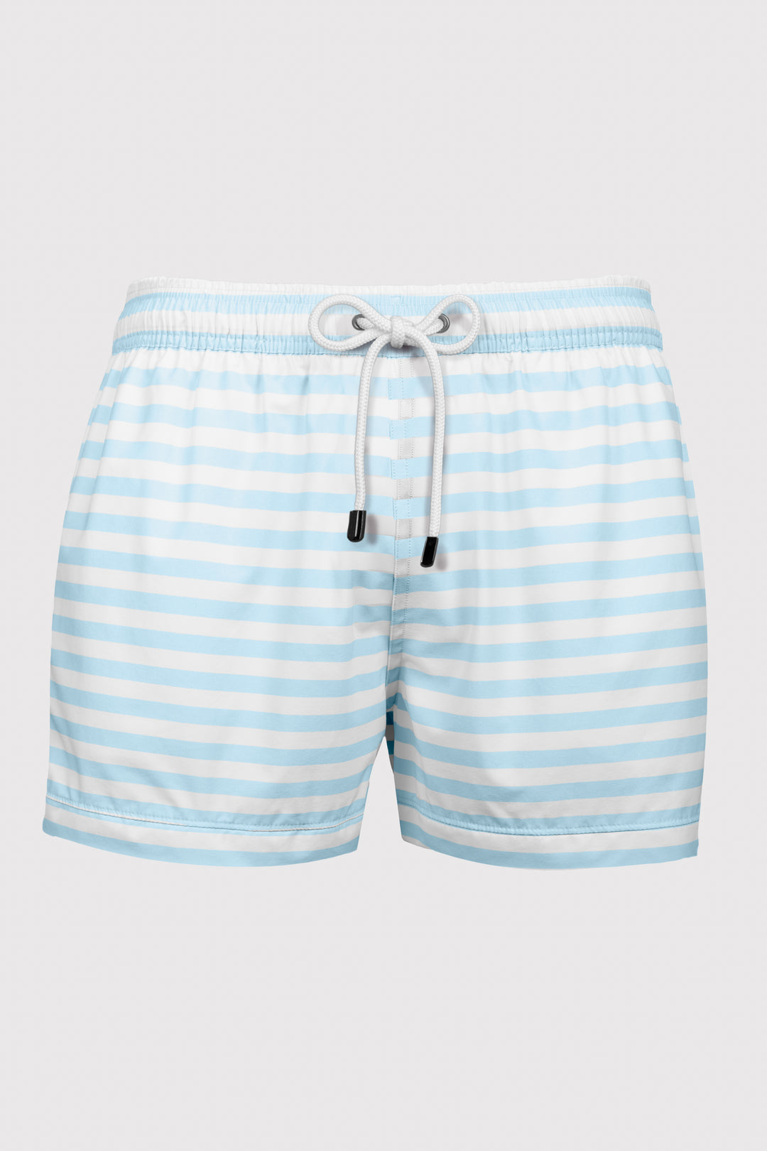Malibu Sky Blue & White Swim Shorts
