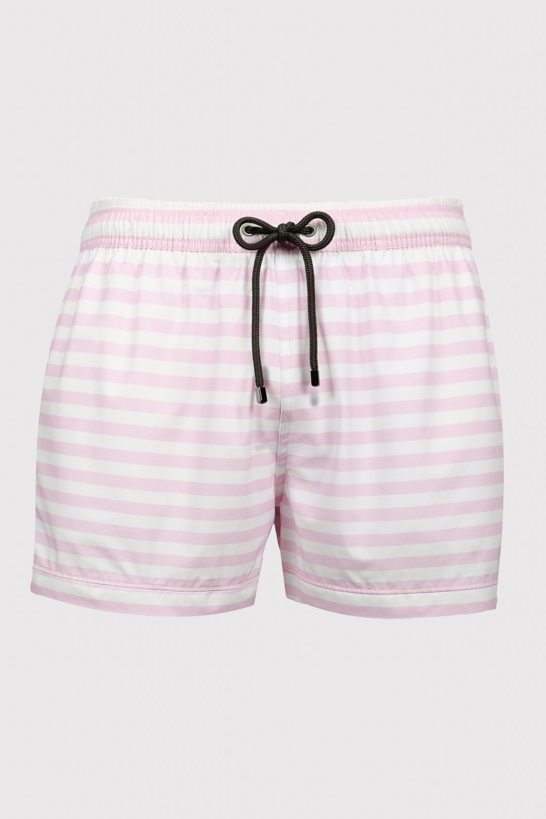 Malibu Light Pink & White Swim Shorts