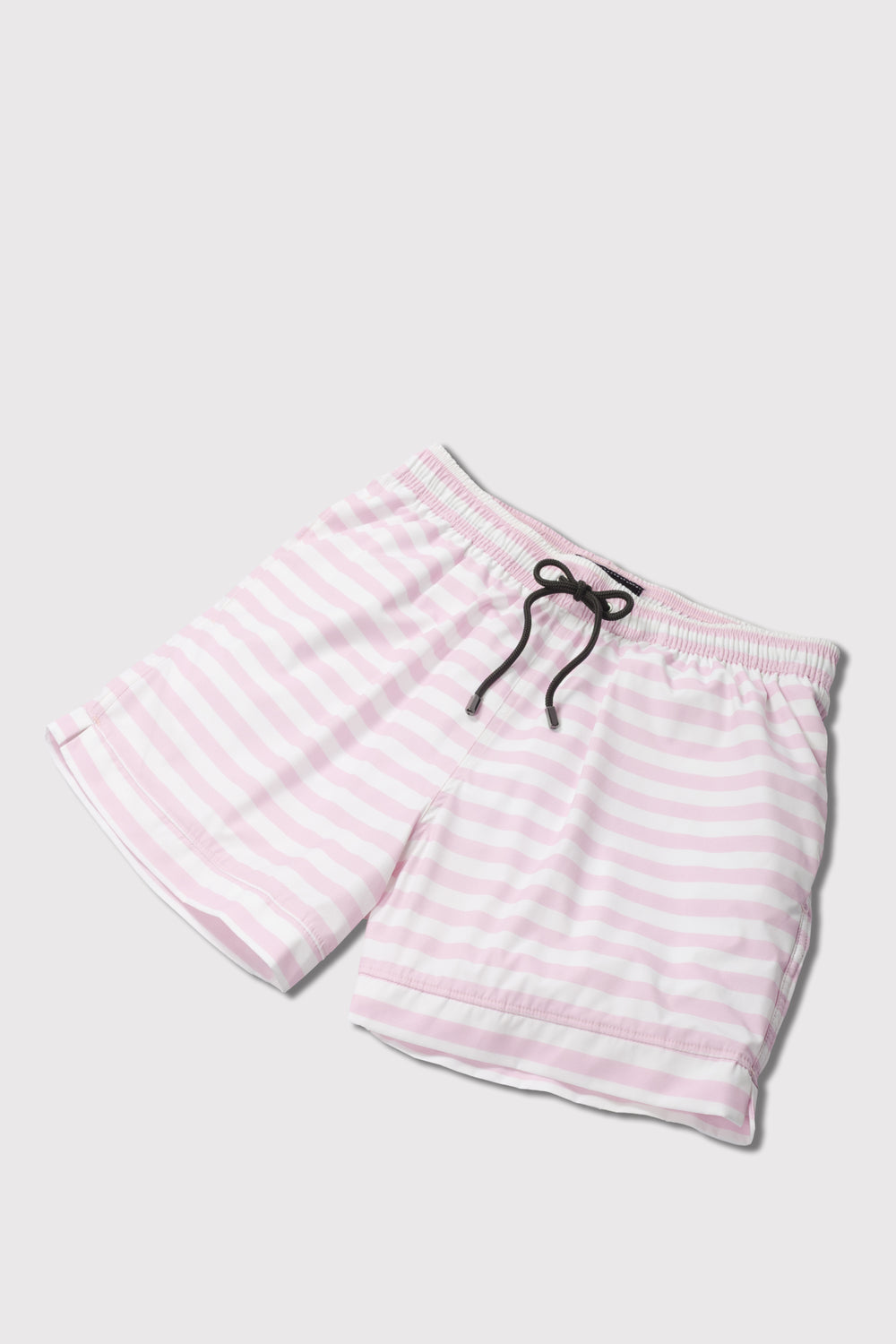 Malibu Light Pink & White Swim Shorts