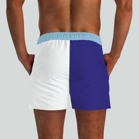Outer Banks Navy & White Swim Shorts