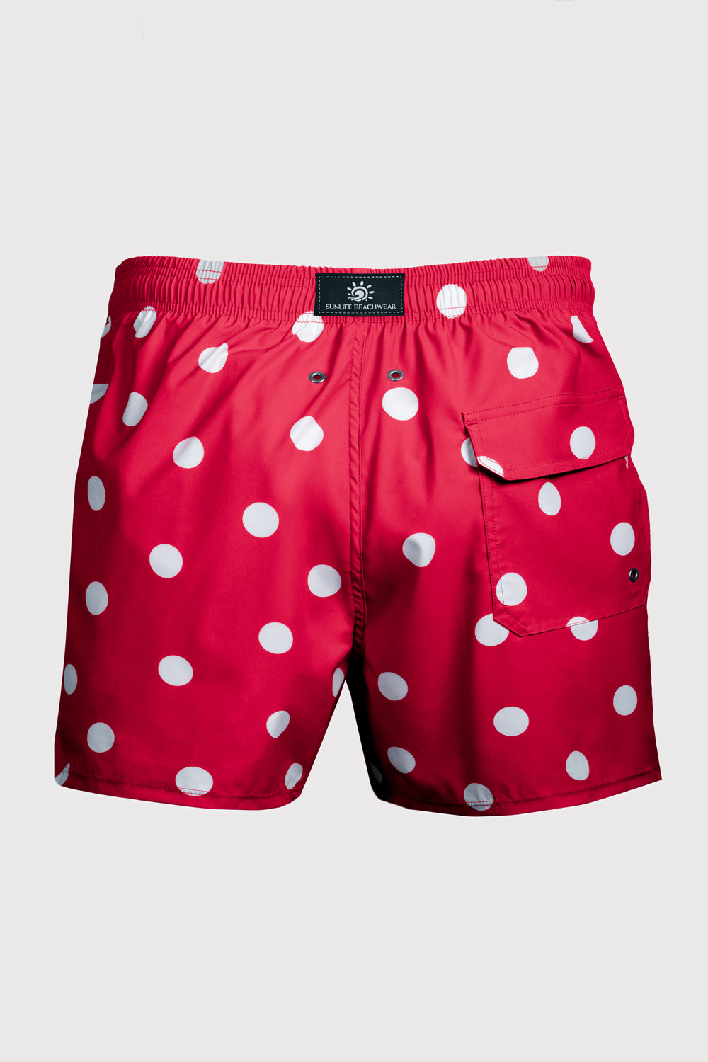 Big Sur Red Swim Shorts