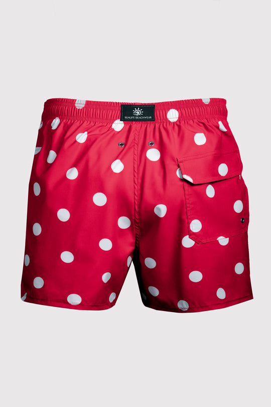 Big Sur Red Swim Shorts