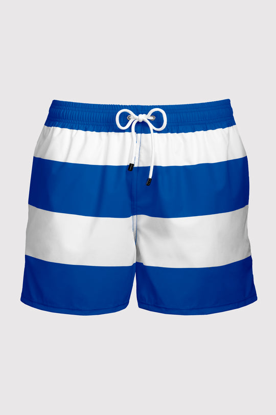 Baha Royal Blue & White Swim Shorts