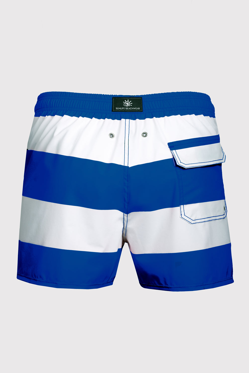 Baha Royal Blue & White Swim Shorts