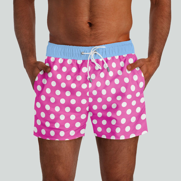 Big Sur Fuchsia Swim Shorts