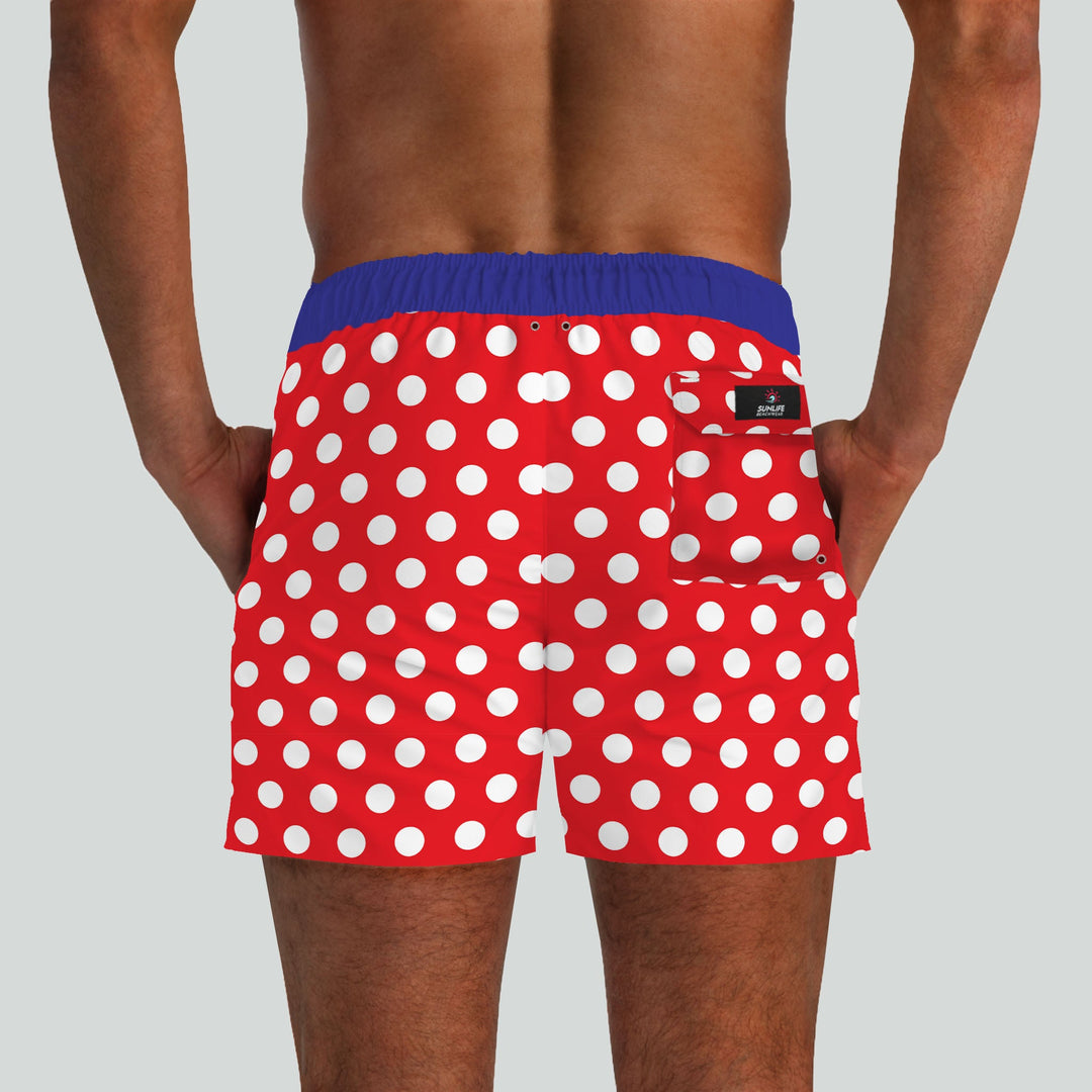 Big Sur Red Boardshorts