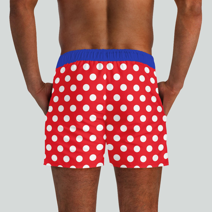 Big Sur Red Swim Shorts