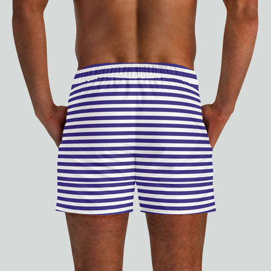 Malibu Royal Blue & White Swim Shorts