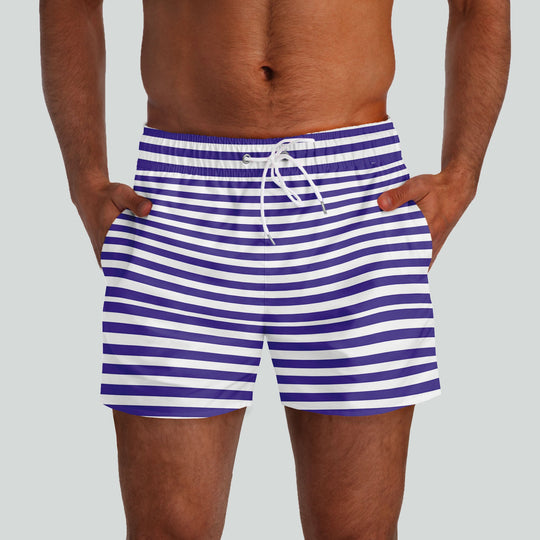 Malibu Royal Blue & White Swim Shorts