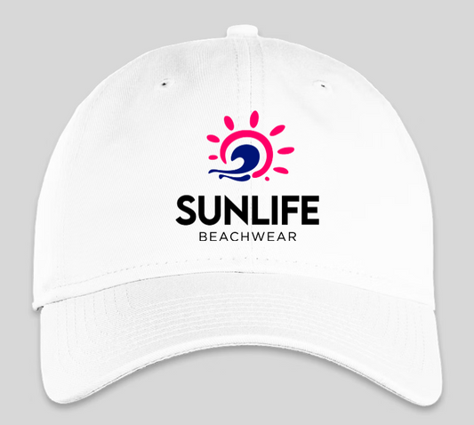 White Sunlife Baseball Hat