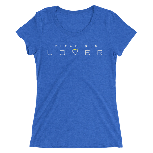 'Vitamin D Lover' Ladies t-shirt ~ Royal Blue